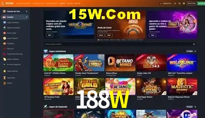 Slots com jackpots e giros grátis na 188W